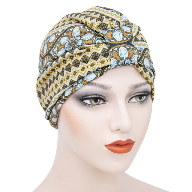 ADÉLIE foulard cheveux femme turban chimio par FOULARD FRENCHY