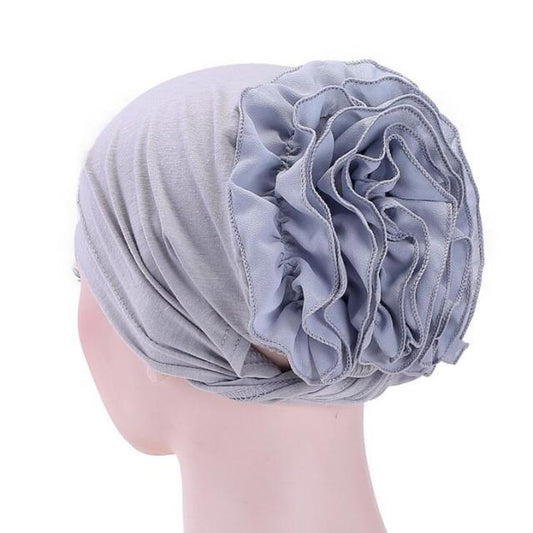 Foulard bonnet chimio gris - Néolise