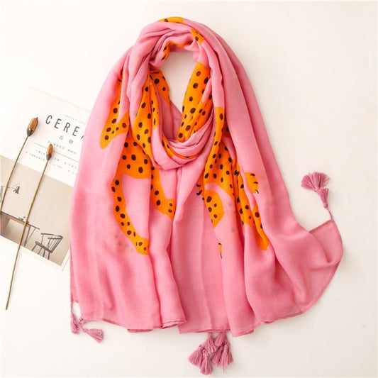 Foulard pour femme 180 rose - Linn