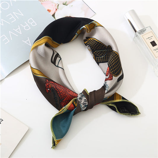 Foulard pour Cheveux Chevaux Antiques